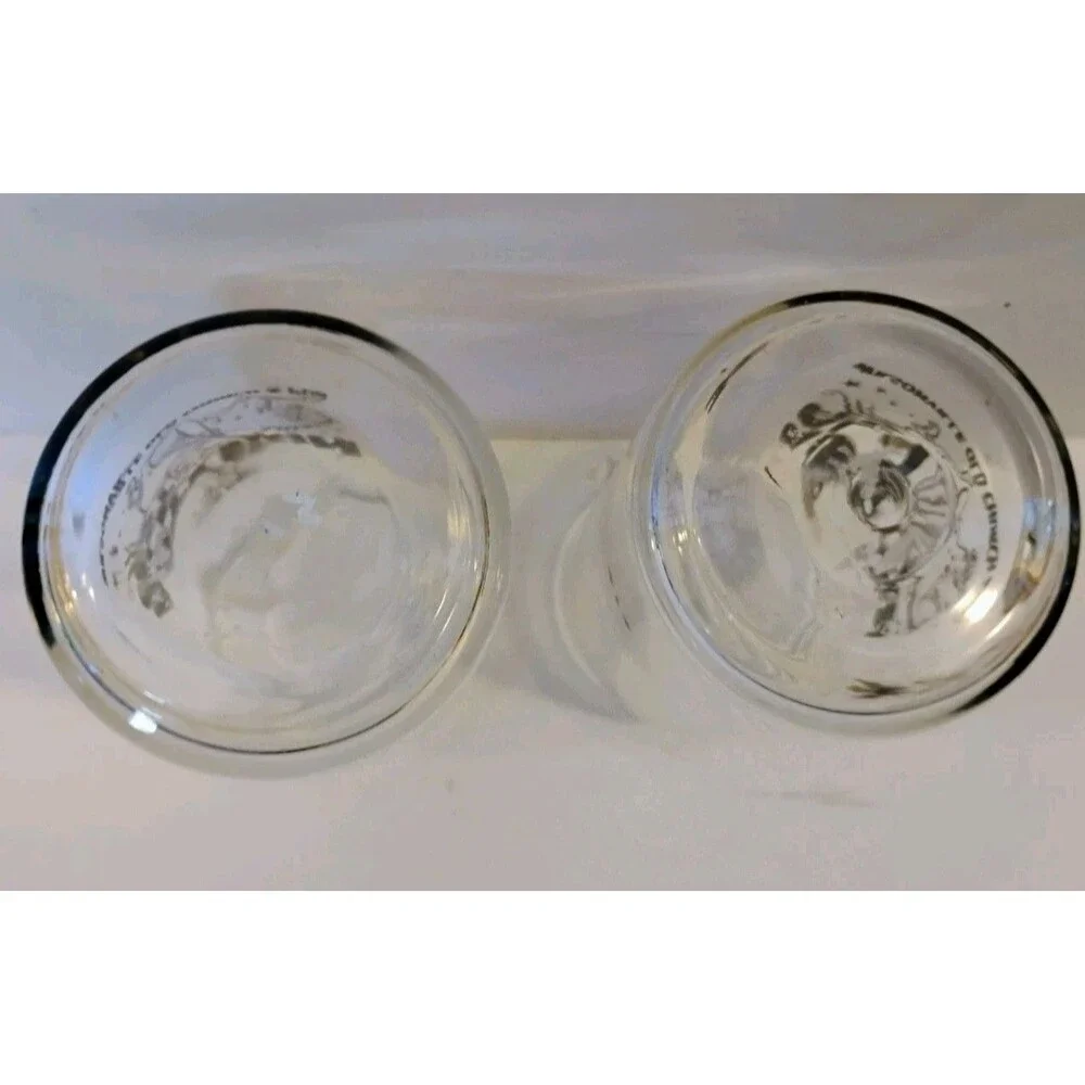 Set of 2 McMenamins Boones Ferry Autumn Ale Fest Can Glasses Wilsonville OR